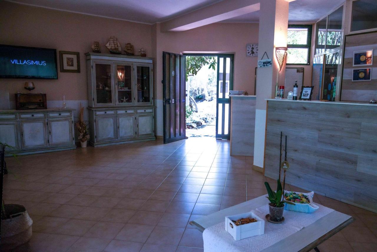 Hotel L'Oleandro Villasimius Bagian luar foto